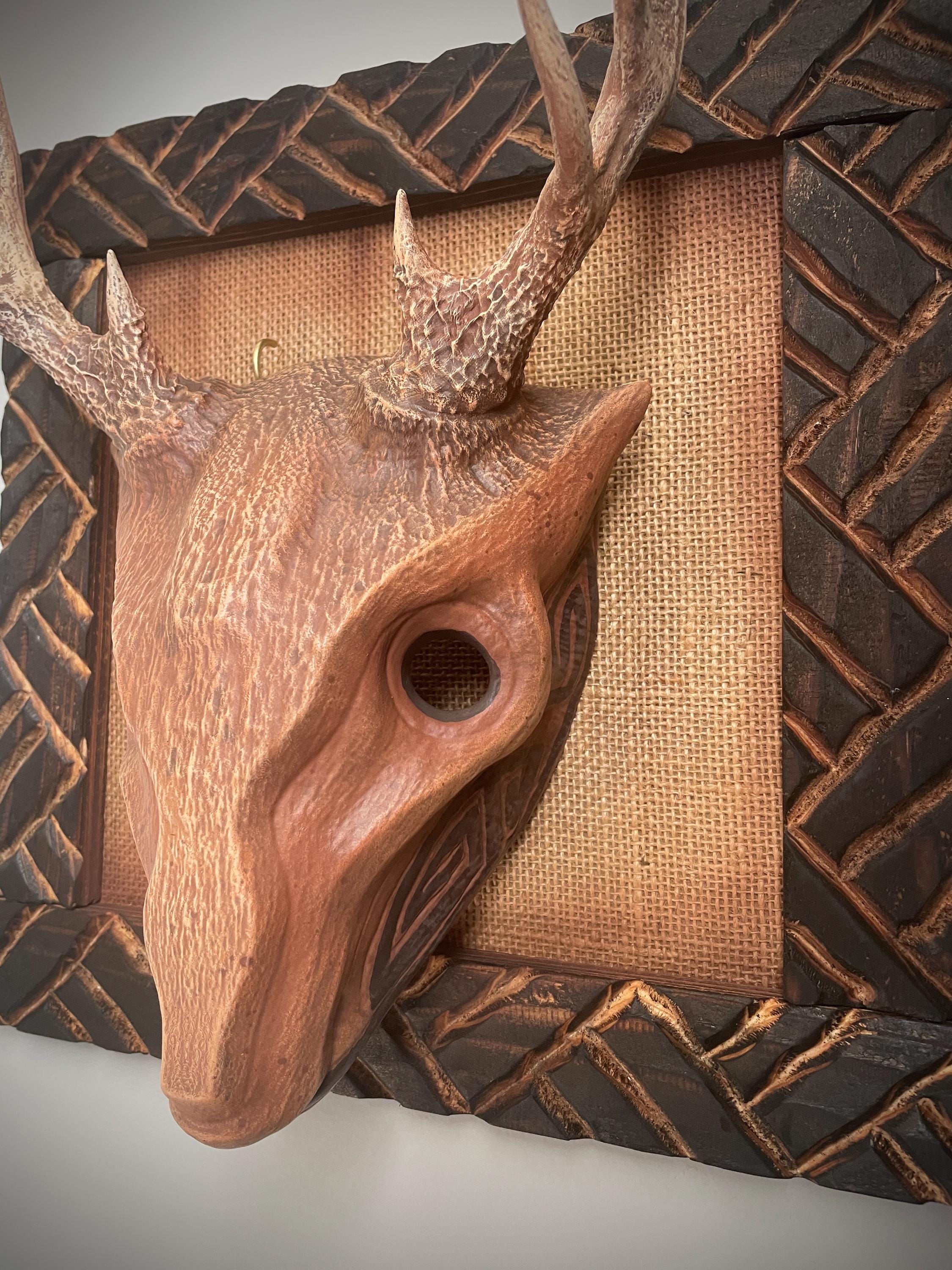 Awaia Deer Fawn Mask – Framed Limited Edition