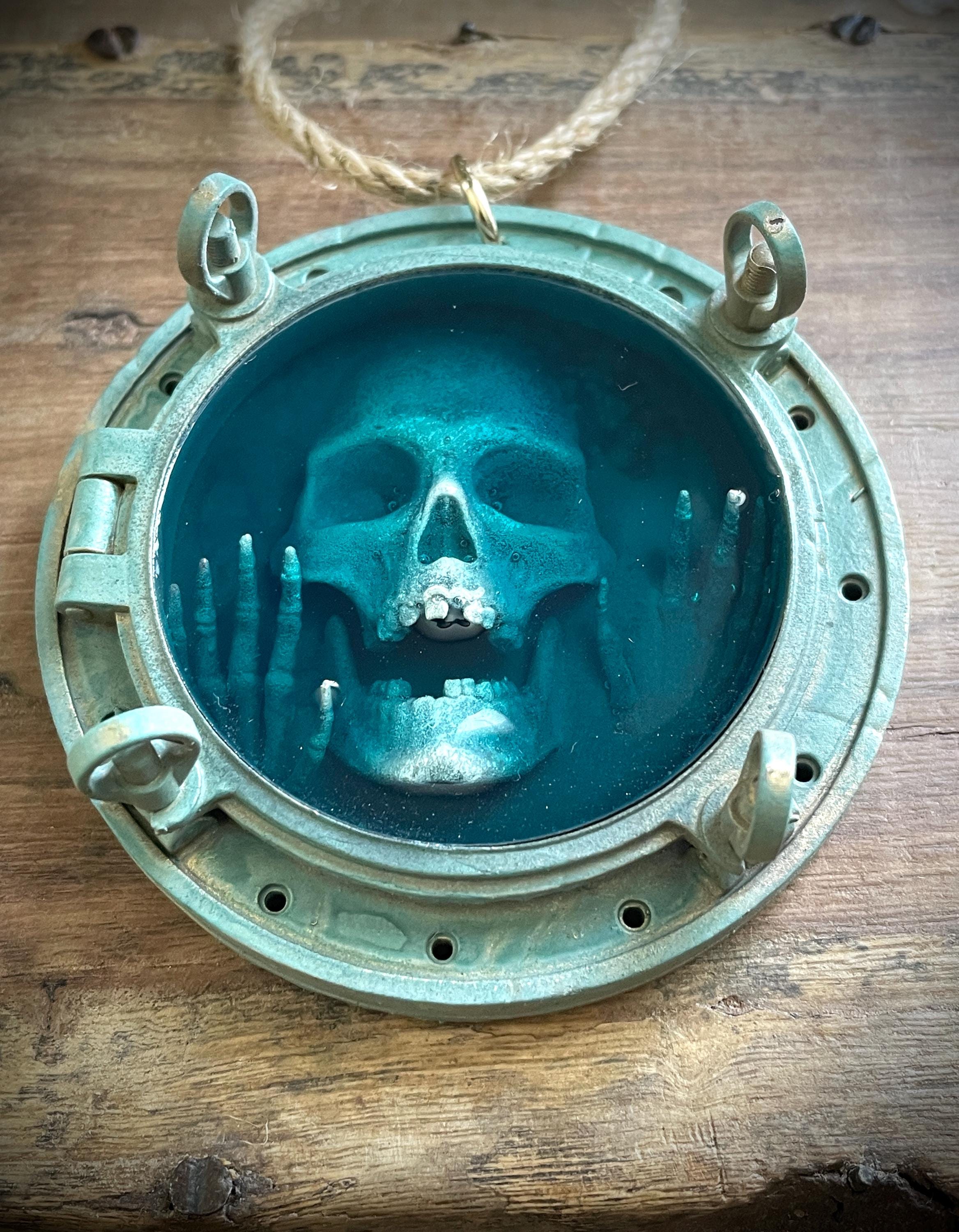 Ghost Ship Porthole Ornament