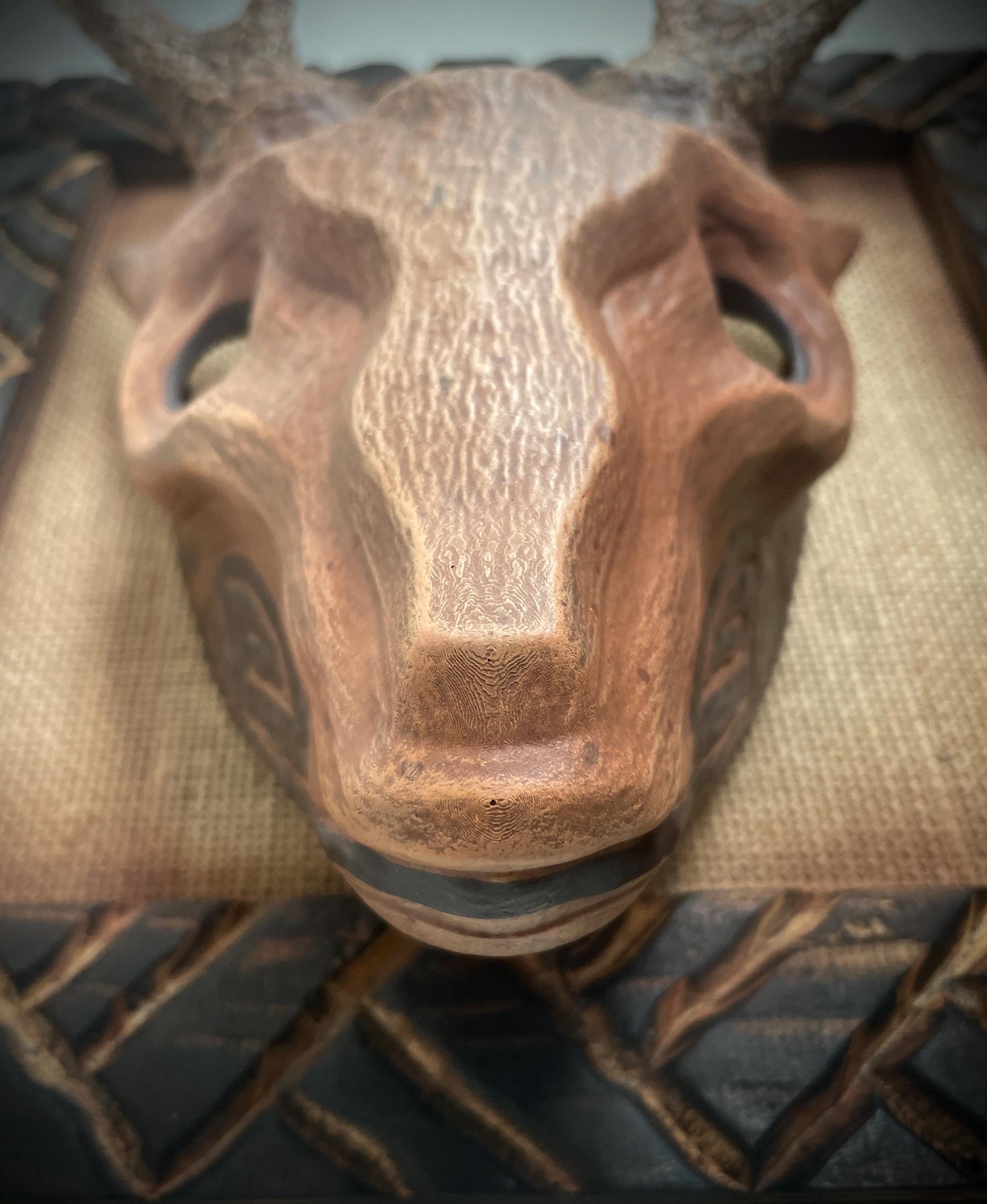 Awaia Deer Fawn Mask – Framed Limited Edition