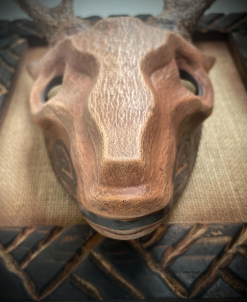 Awaia Deer Fawn Mask – Framed Limited Edition