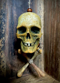 Jolly Roger Skull and Bones Hanging Ornament