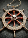 The Captain’s Ruin – Pirate Shipwreck Helm Ornament