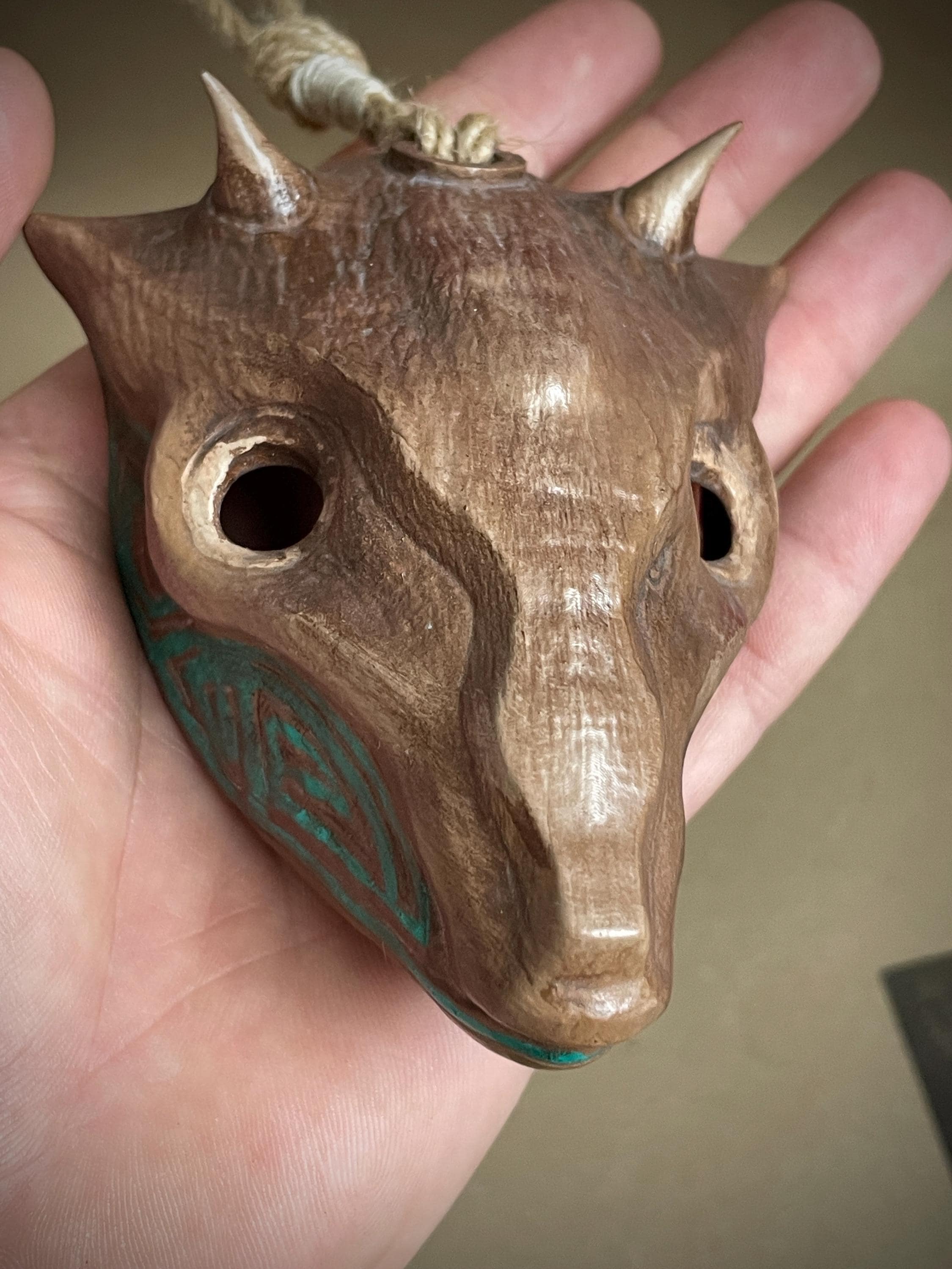 Awaia – Fawn Mask Ornament