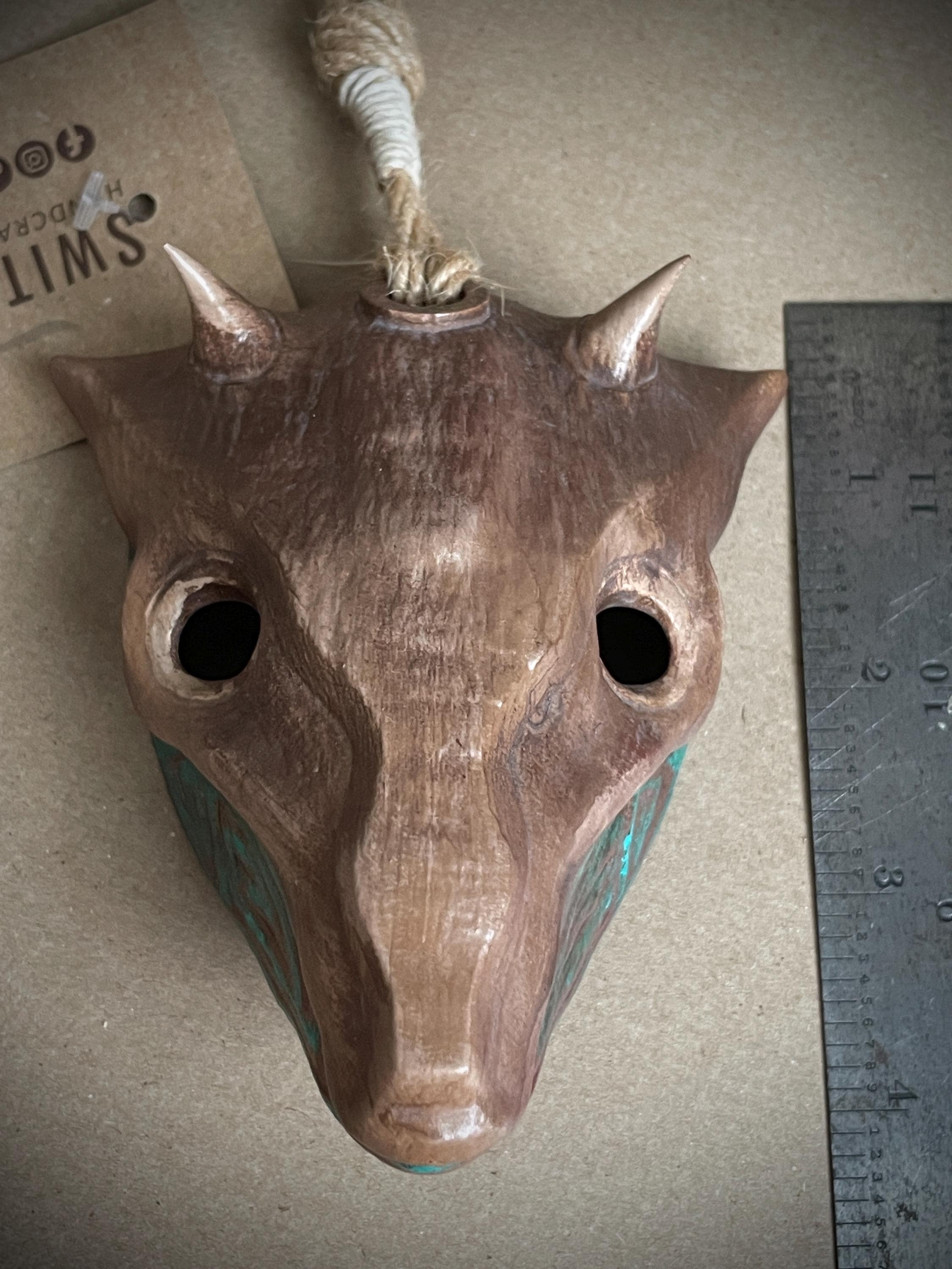 Awaia – Fawn Mask Ornament