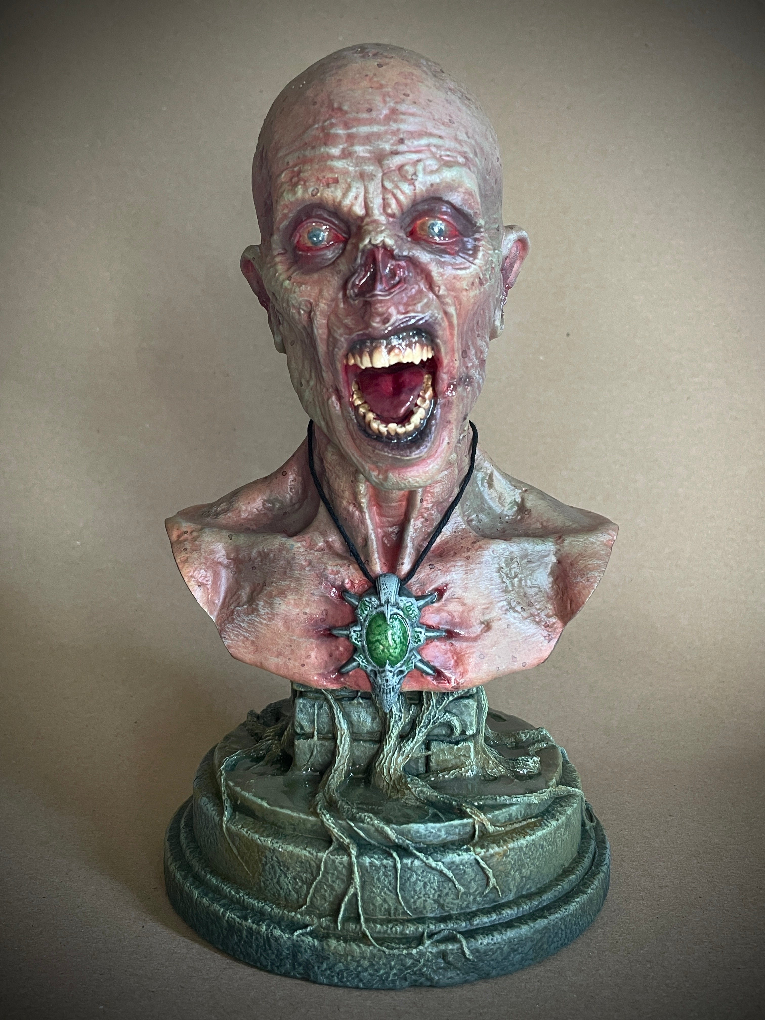 Zombie Minion of Kalu – Dark Temple Resin Bust