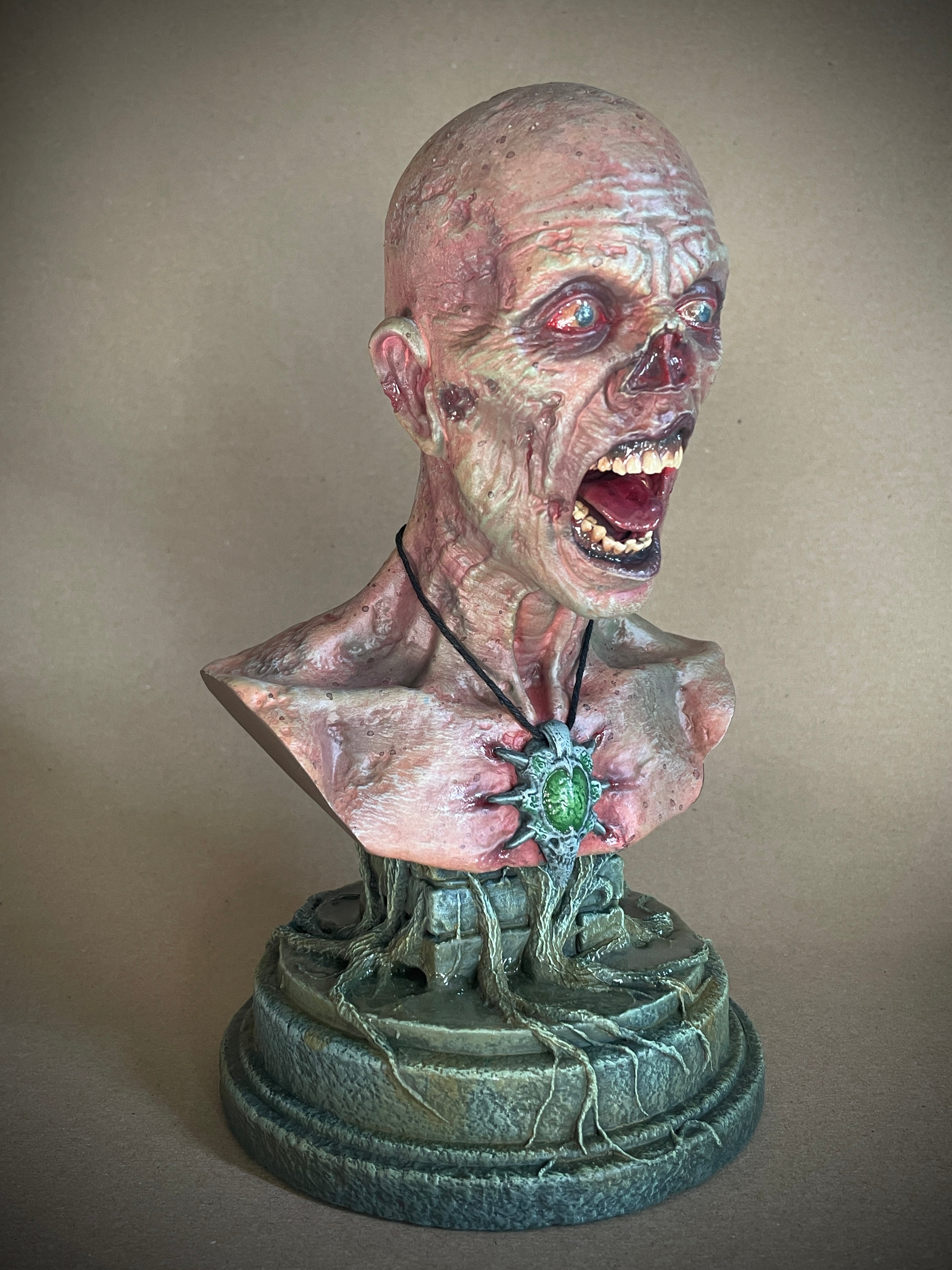 Zombie Minion of Kalu – Dark Temple Resin Bust
