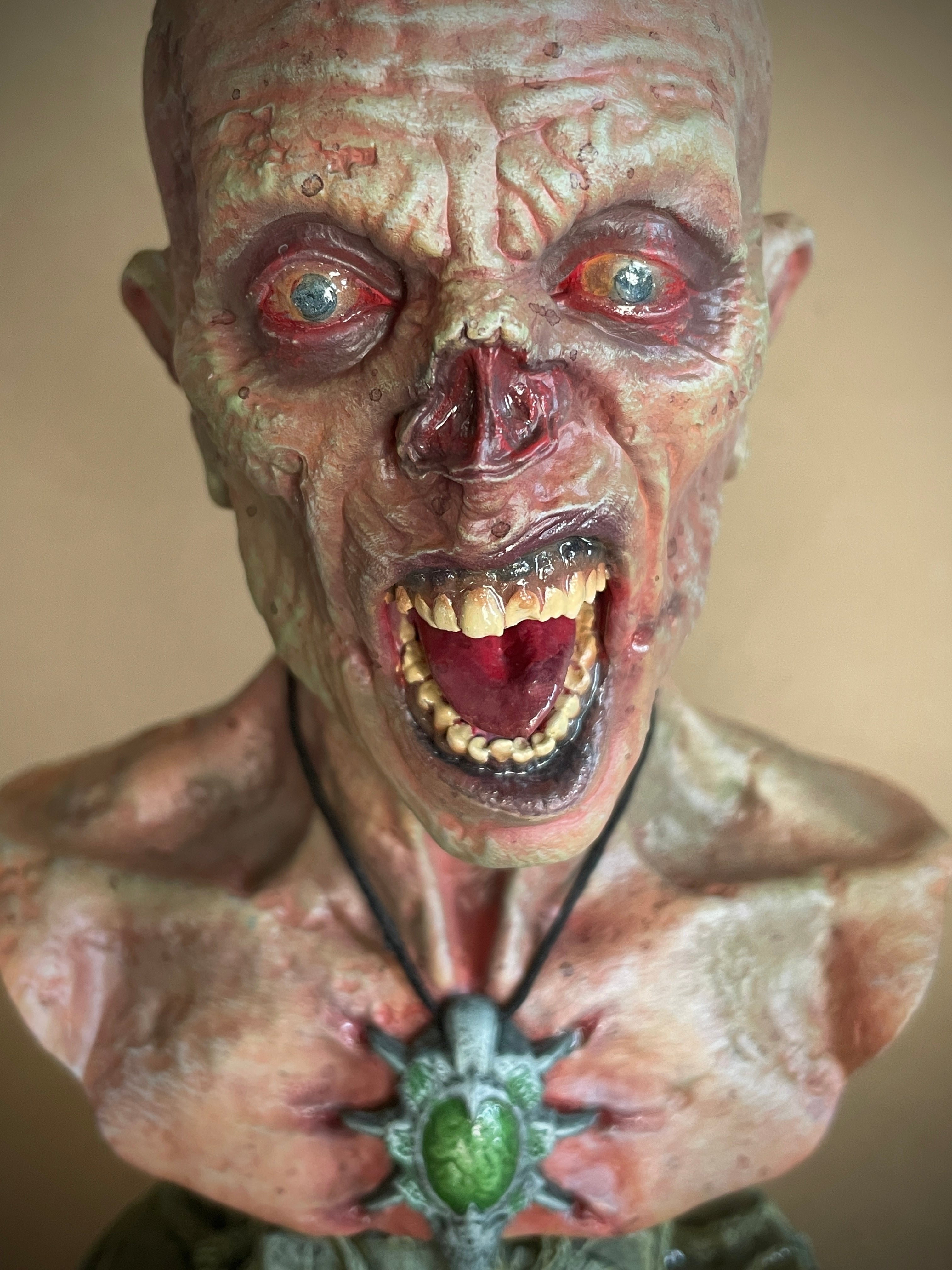 Zombie Minion of Kalu – Dark Temple Resin Bust