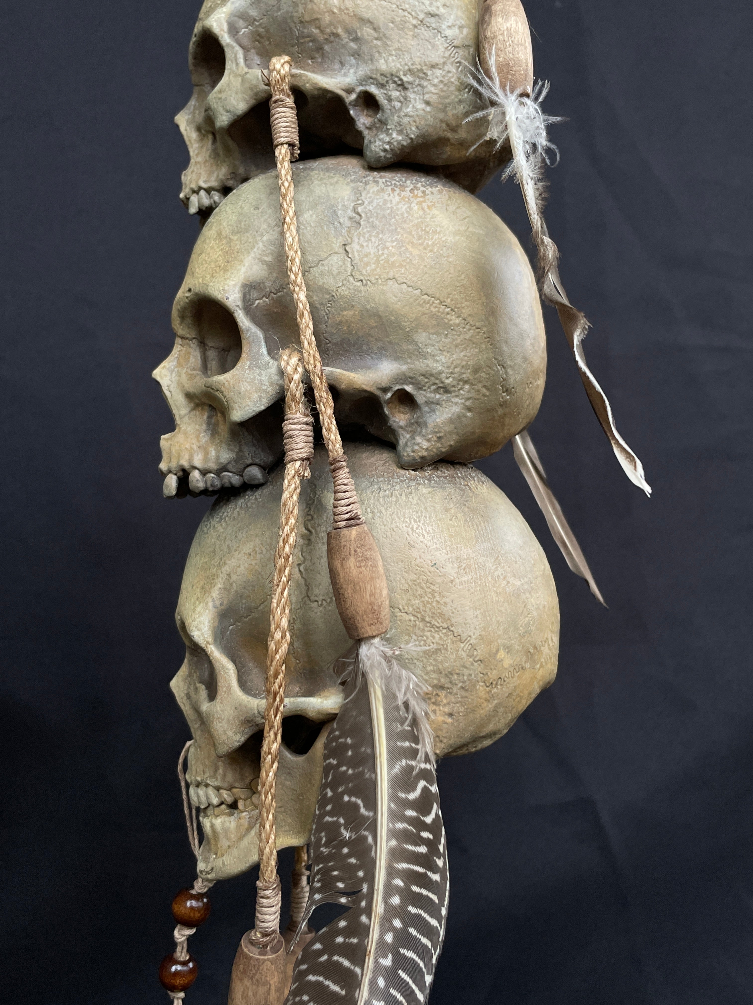 Headhunter Trophy Stacked Skulls Replica 1/2 Scale