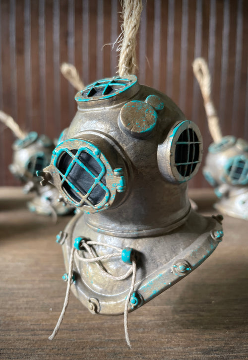 Ancient U.S. Divers Helmet Ornament