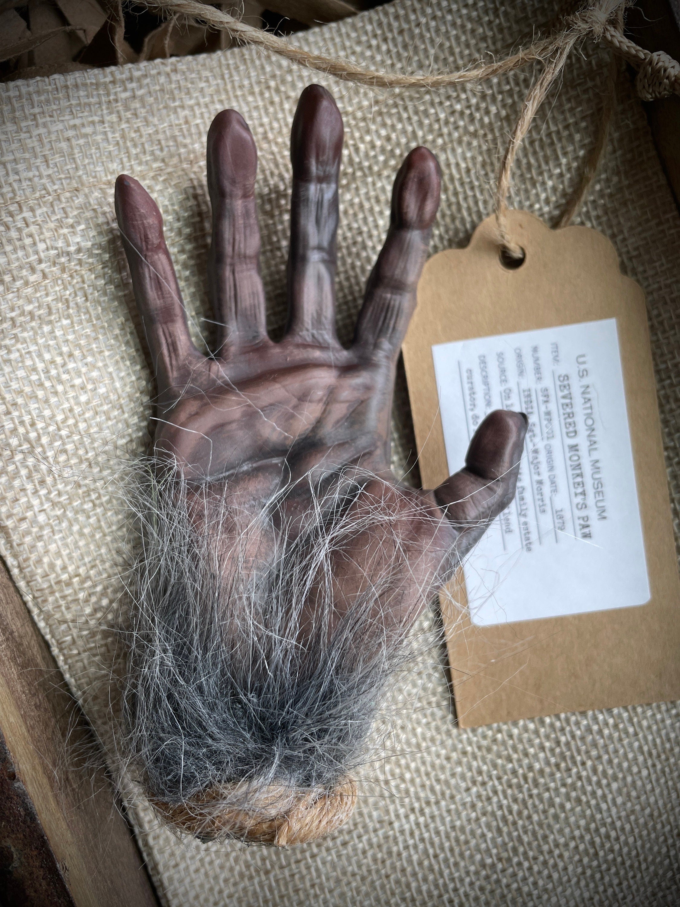 The Monkey’s Paw – Cursed Artifact Prop Replica