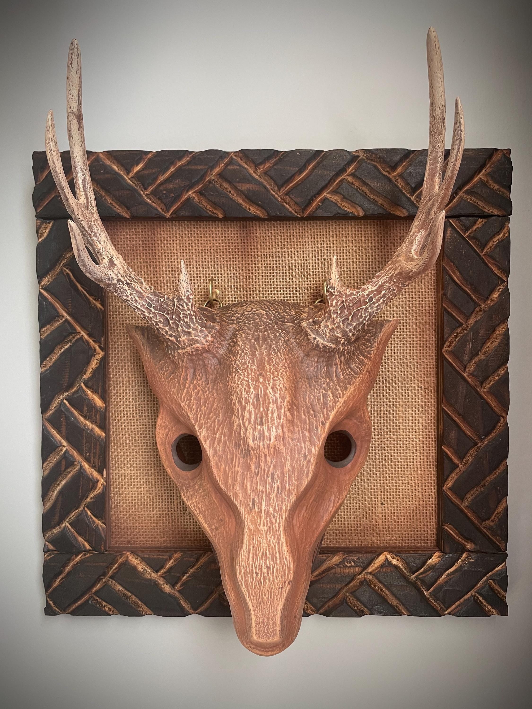 Awaia Deer Fawn Mask – Framed Limited Edition