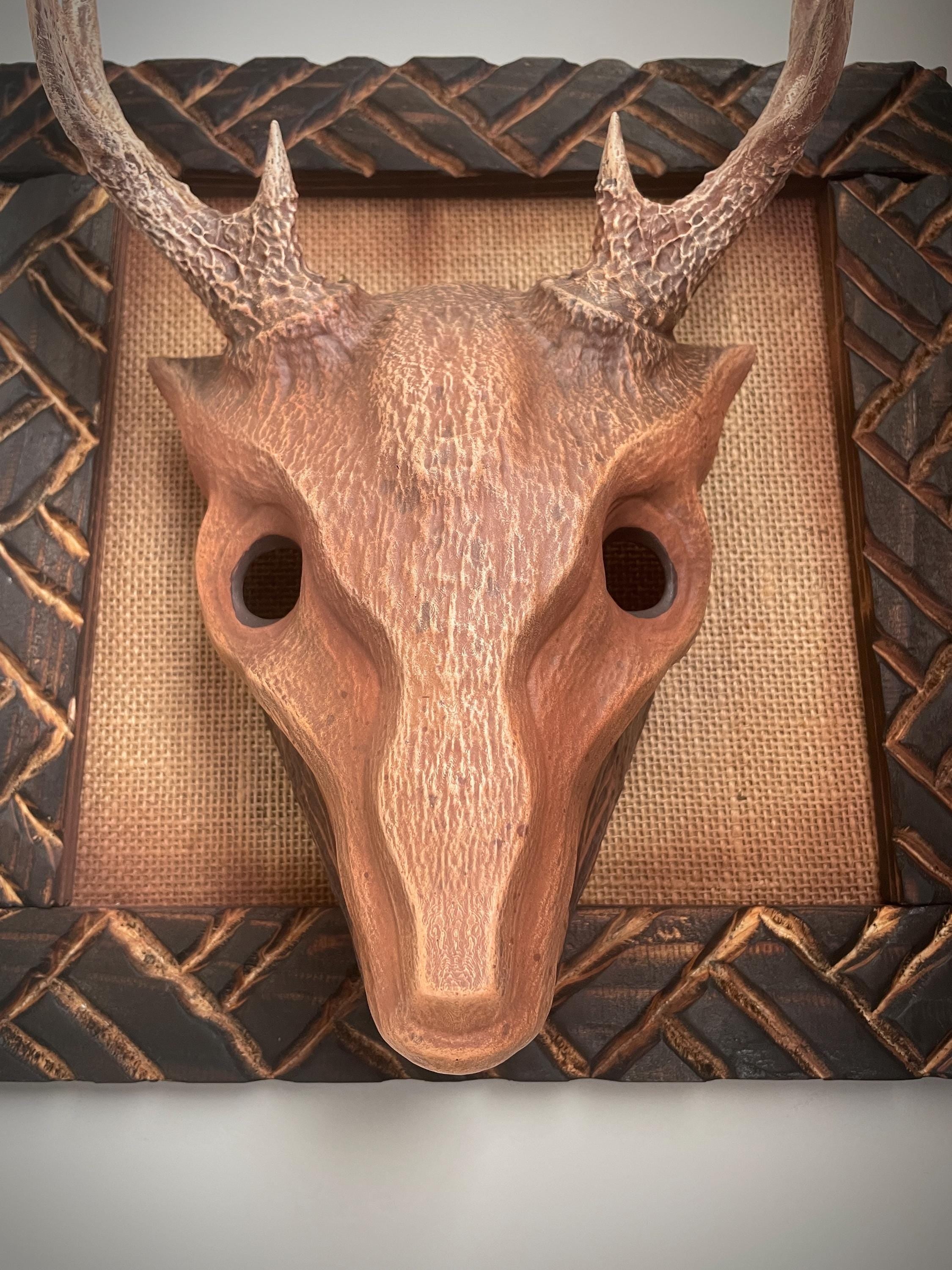 Awaia Deer Fawn Mask – Framed Limited Edition