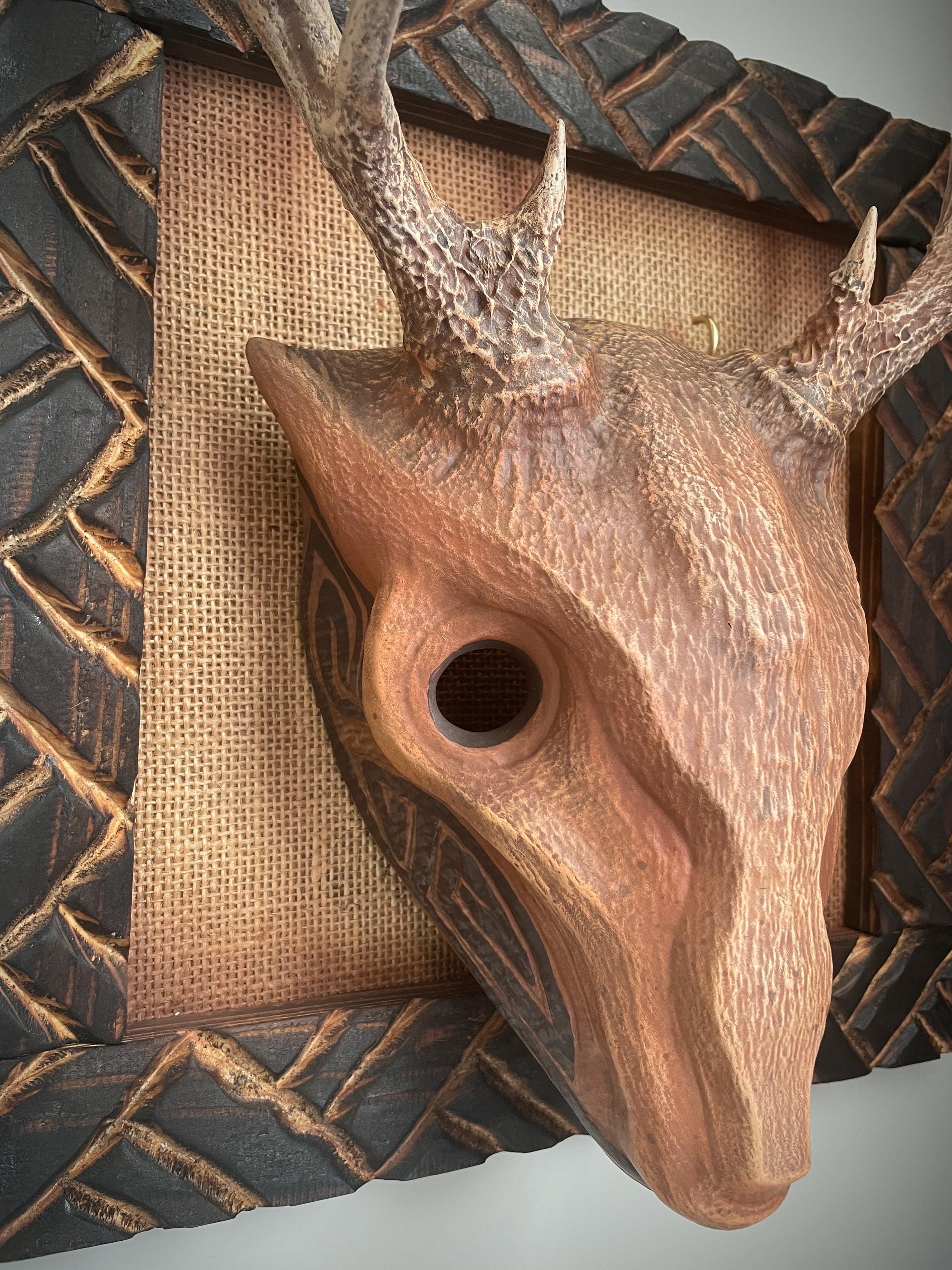 Awaia Deer Fawn Mask – Framed Limited Edition